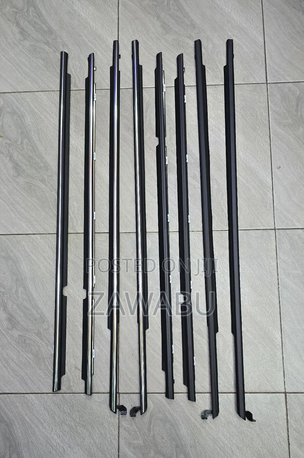 Weather Strips Corolla Ae 110 Black Chrome
