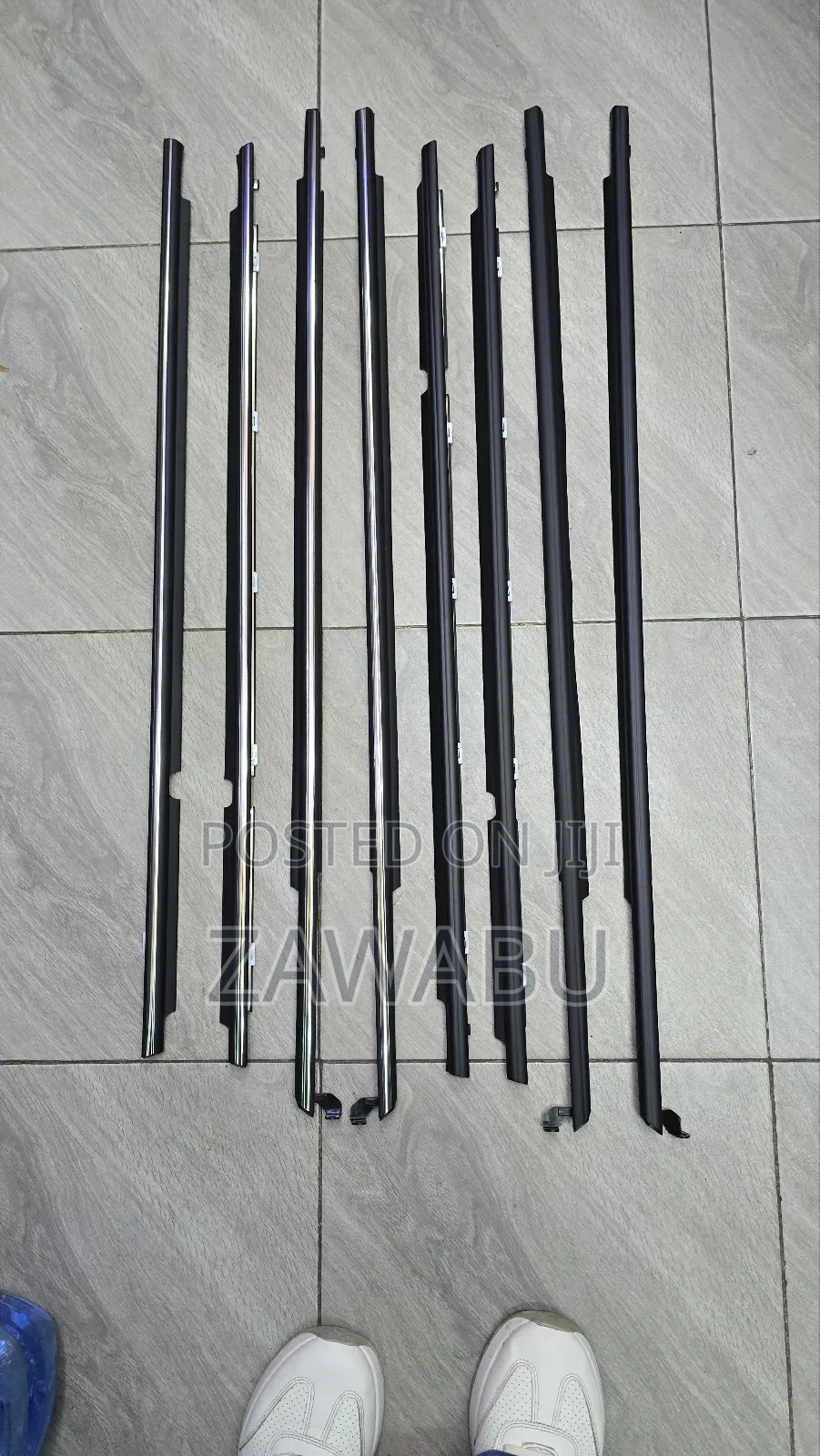 Weather Strips Corolla Ae 110 Black Chrome