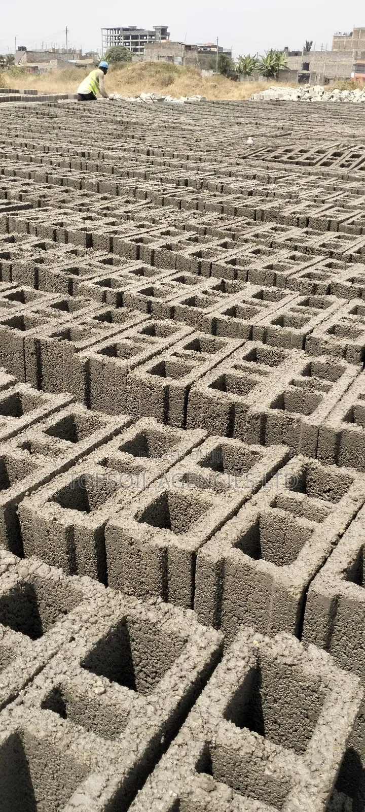 Concrete Wall Hollow Blocks - (Pumice)