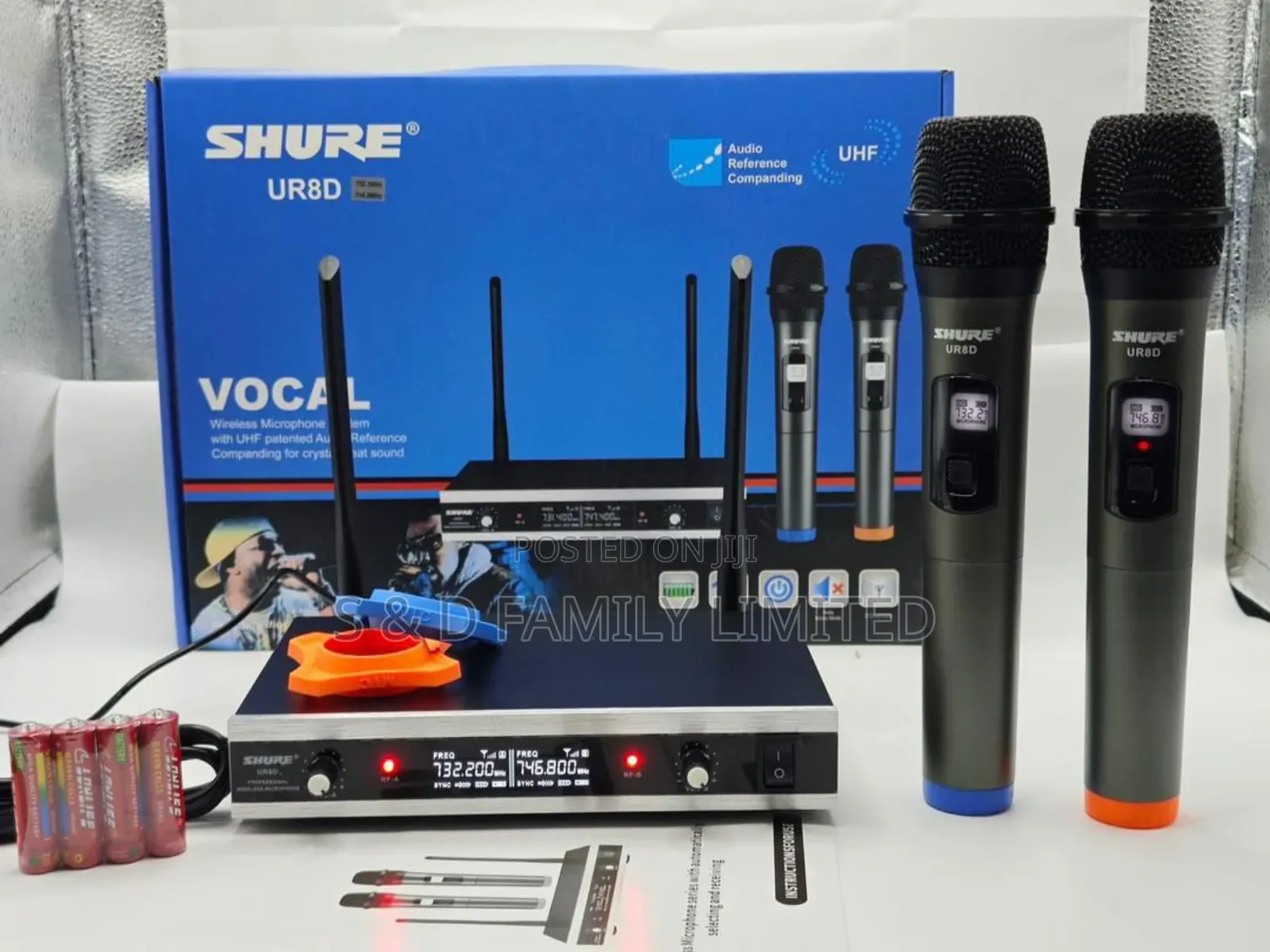 Shure Ur8d Wireless Microphone
