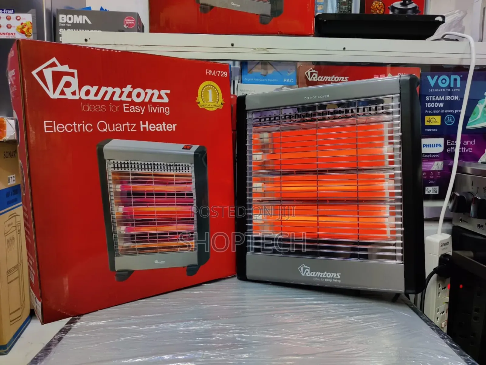 *Ramtons Quartz Heater Rm729