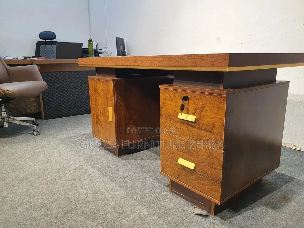 Office Desk:1.4m Executive Advanced Wood Imported Study Desk