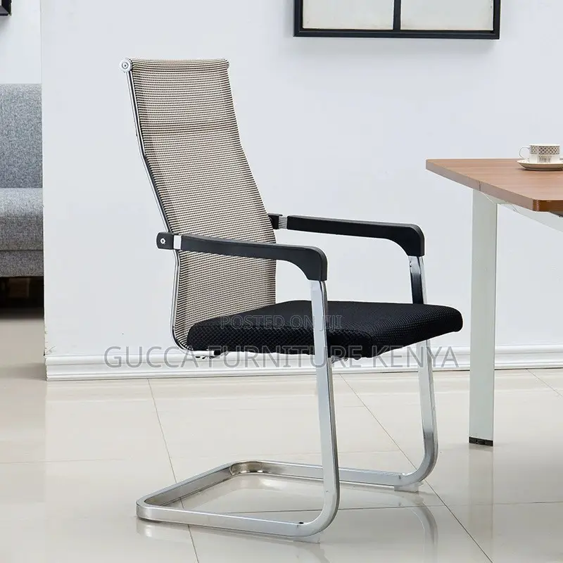 Office Chair: Mid-Back Mesh Boardroom Bow Office Chair