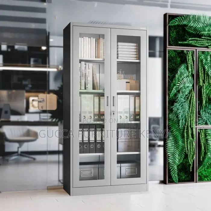 Office Cabinet: Impoted Display Cabined With Adjustable Shelves