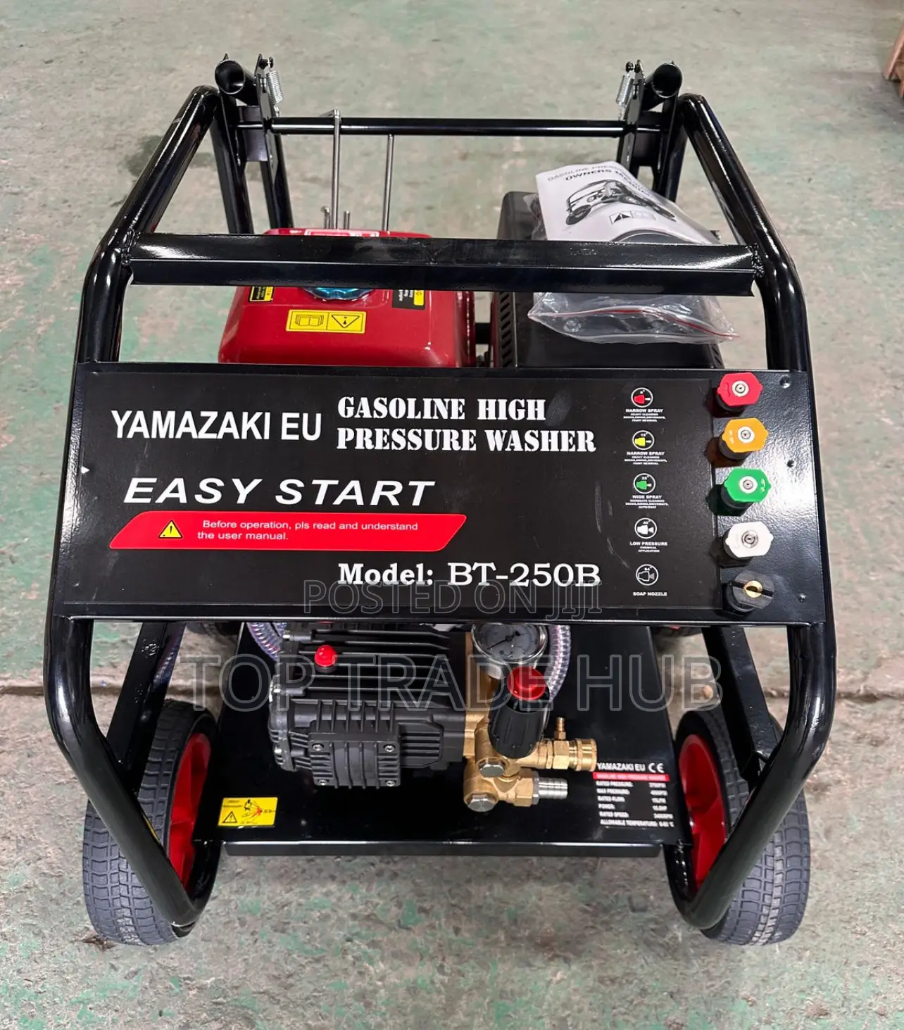 Yamazaki Eu Gasoline High Pressure Washer 4000psi 15hp