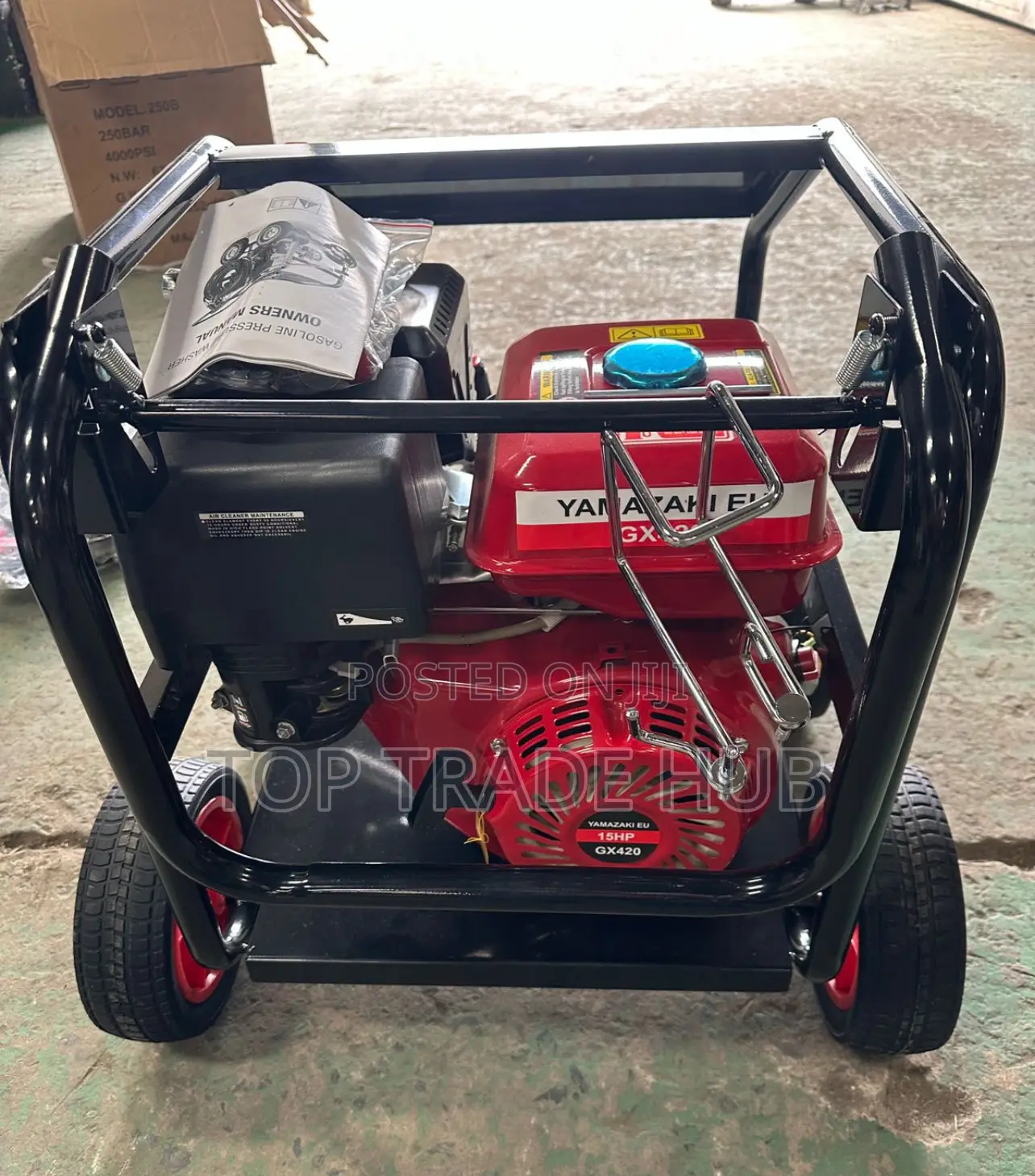 Yamazaki Eu Gasoline High Pressure Washer 4000psi 15hp