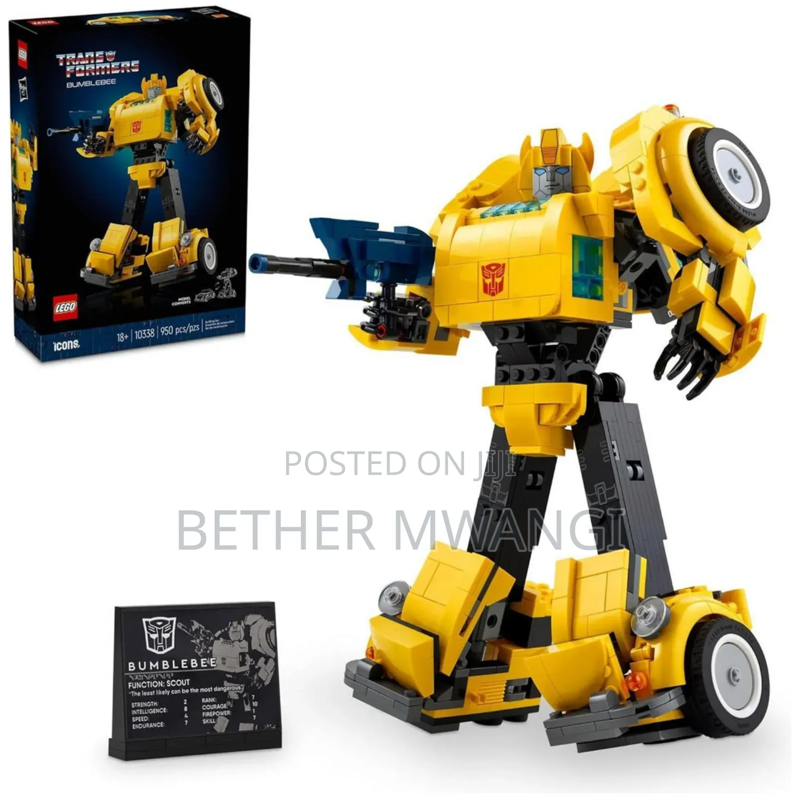 Lego Icons Bumblebee - 10338 in Kenya