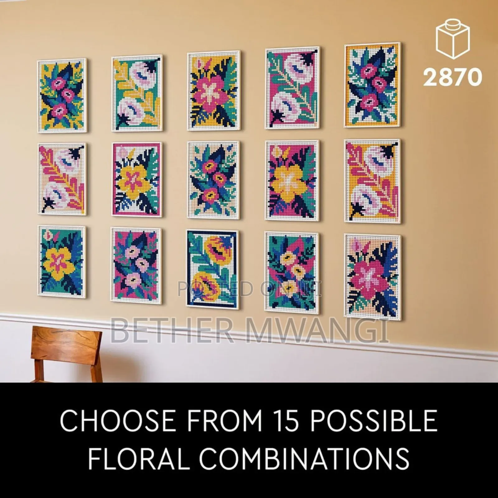Lego Art Floral Art - (31207) in Kenya