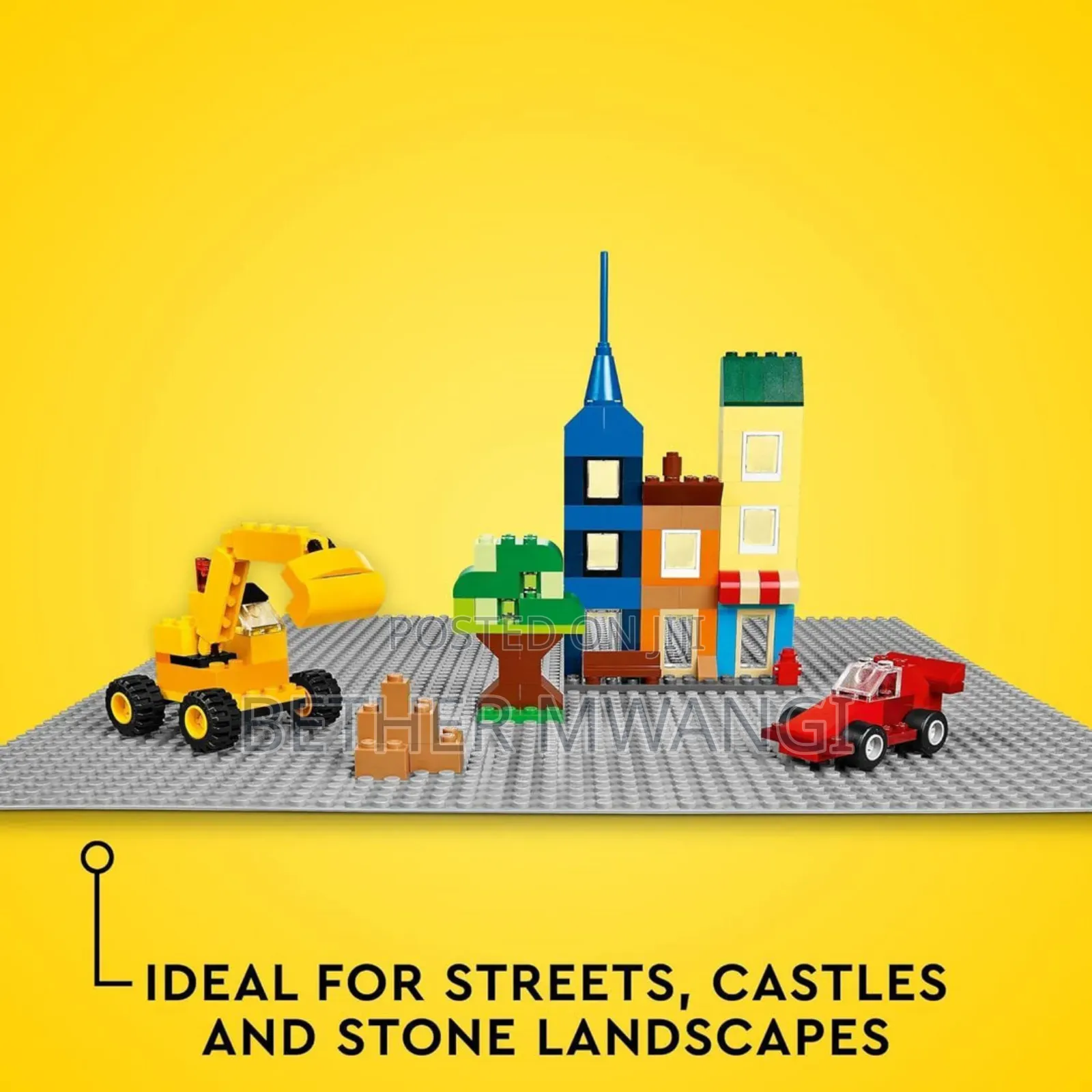 Lego 11024 - Classic Gray Baseplate in Kenya