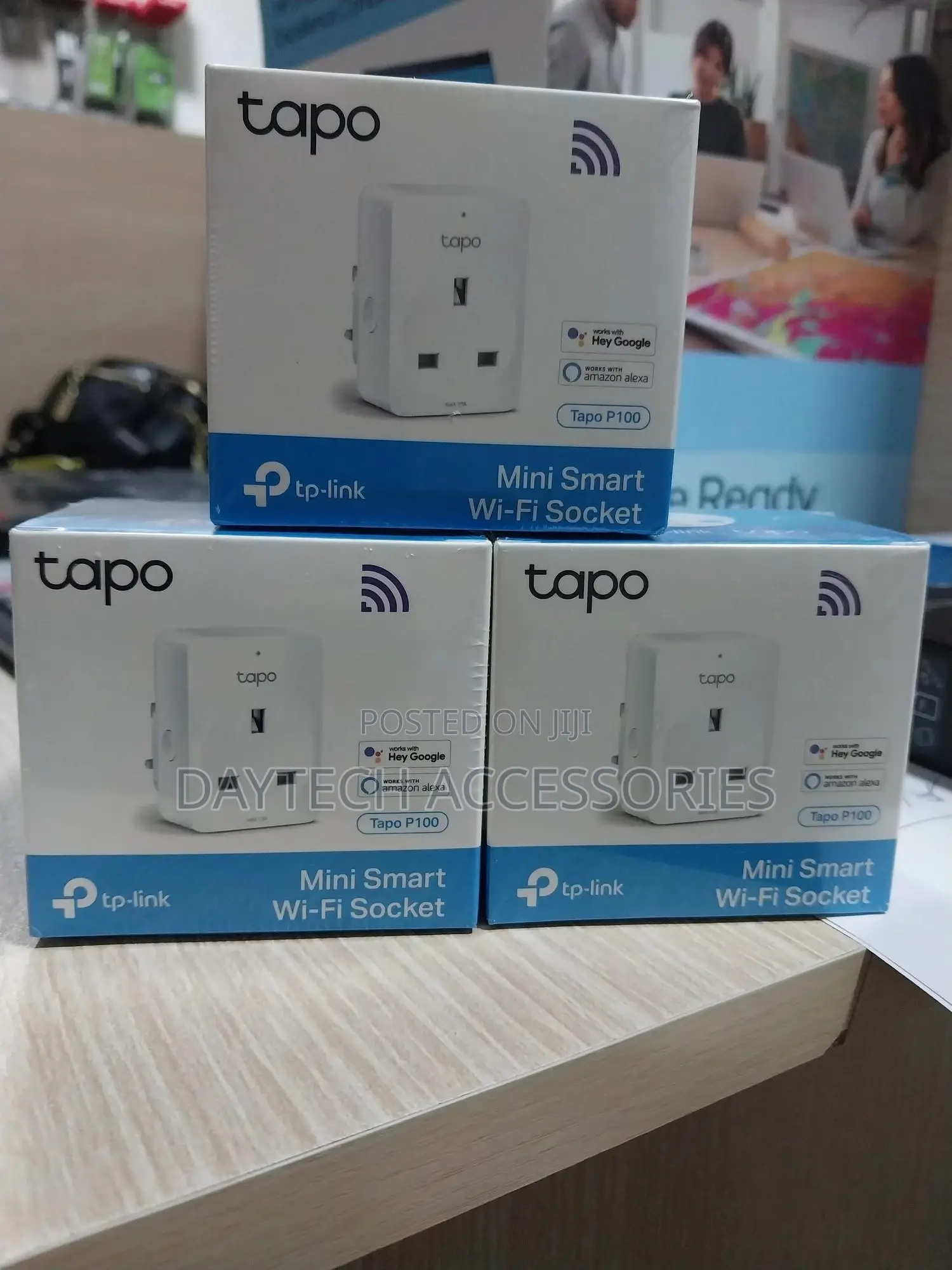 Tp-Link Mini Smart Wi-Fi Socket – Tl-Tapo P100 (1-Pack)
