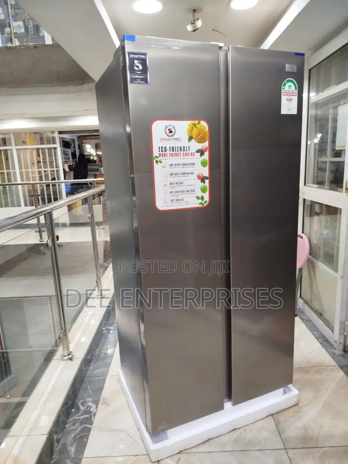 Ismartpro Side by Side Fridge SFR-560-SBS-A