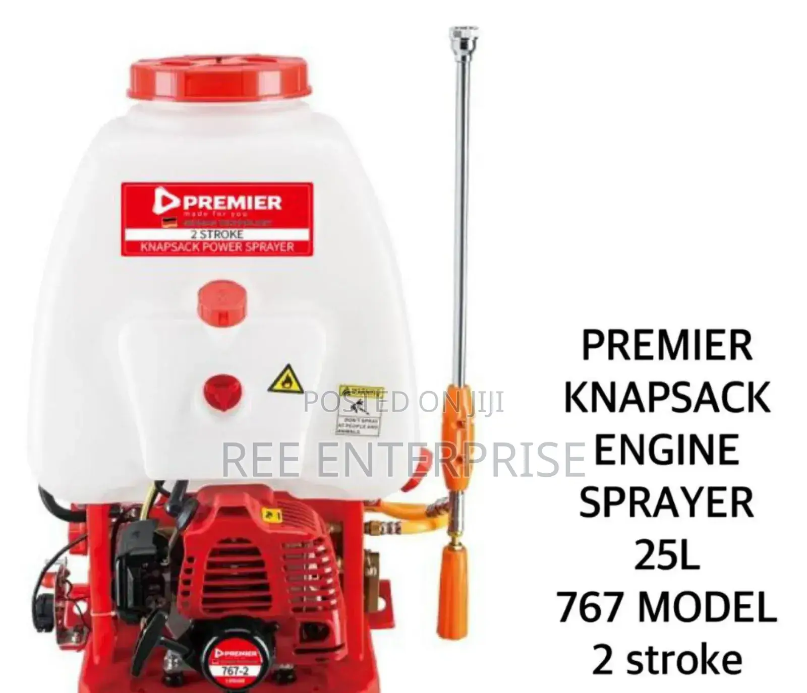 2 Stroke 25 Litres Brand New Engine Knapsack