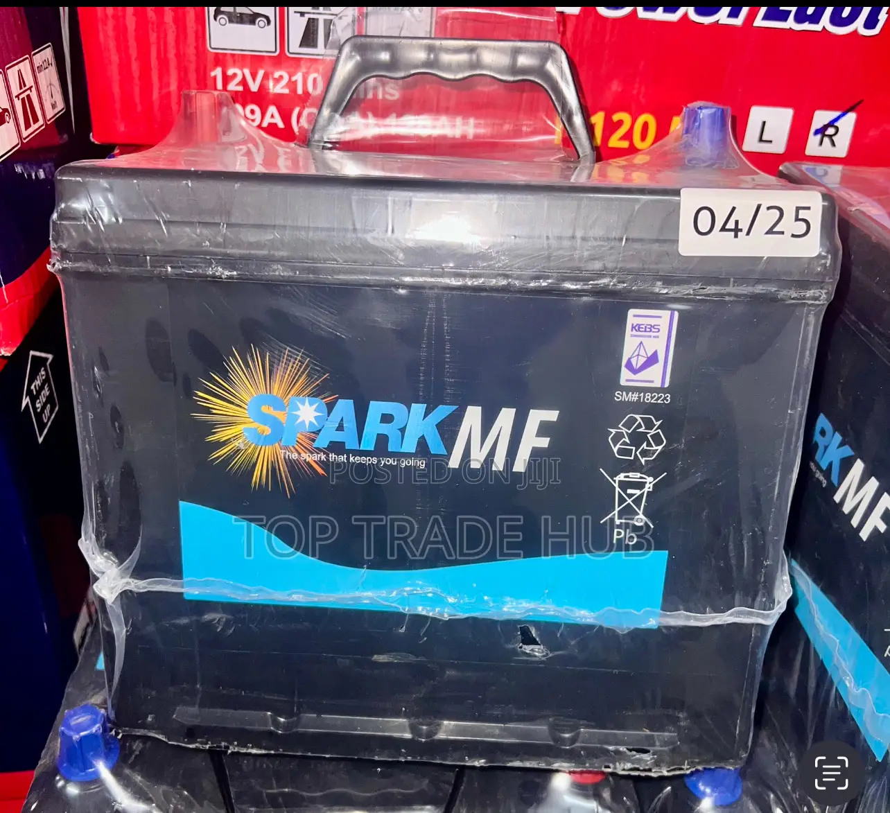 Spark Mf Ns40 Car Battery
