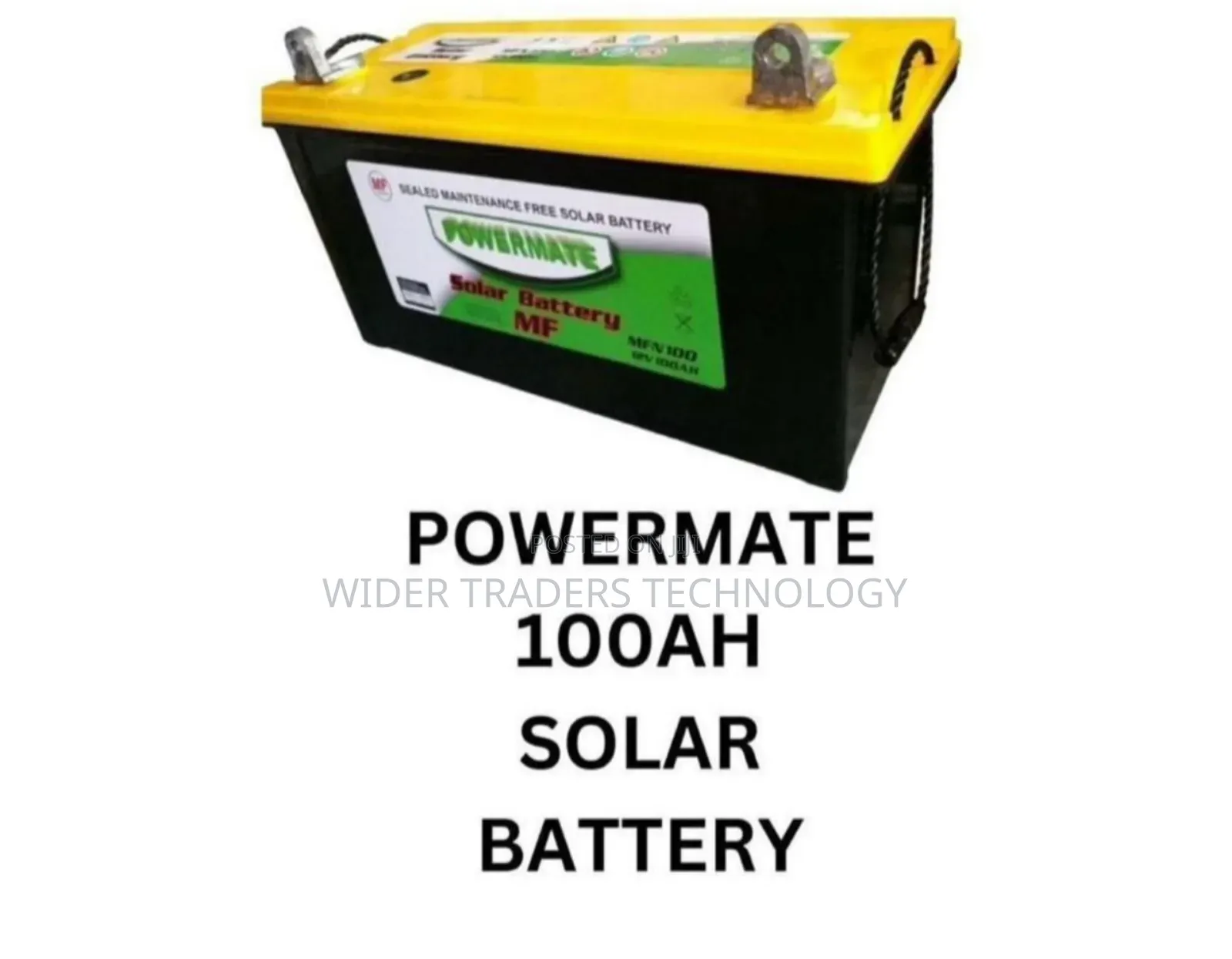 Powermate 100ah Solar Battery