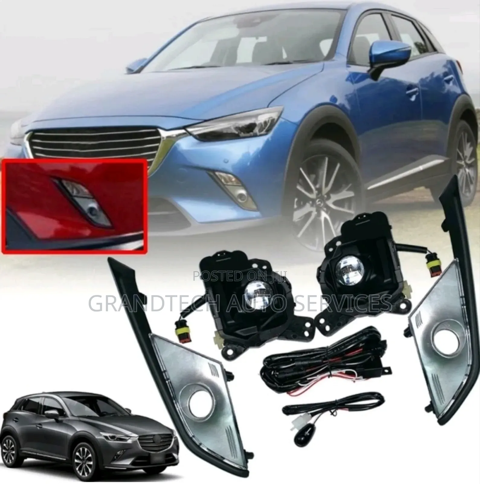 Mazda Cx3 2016-2019 Foglights