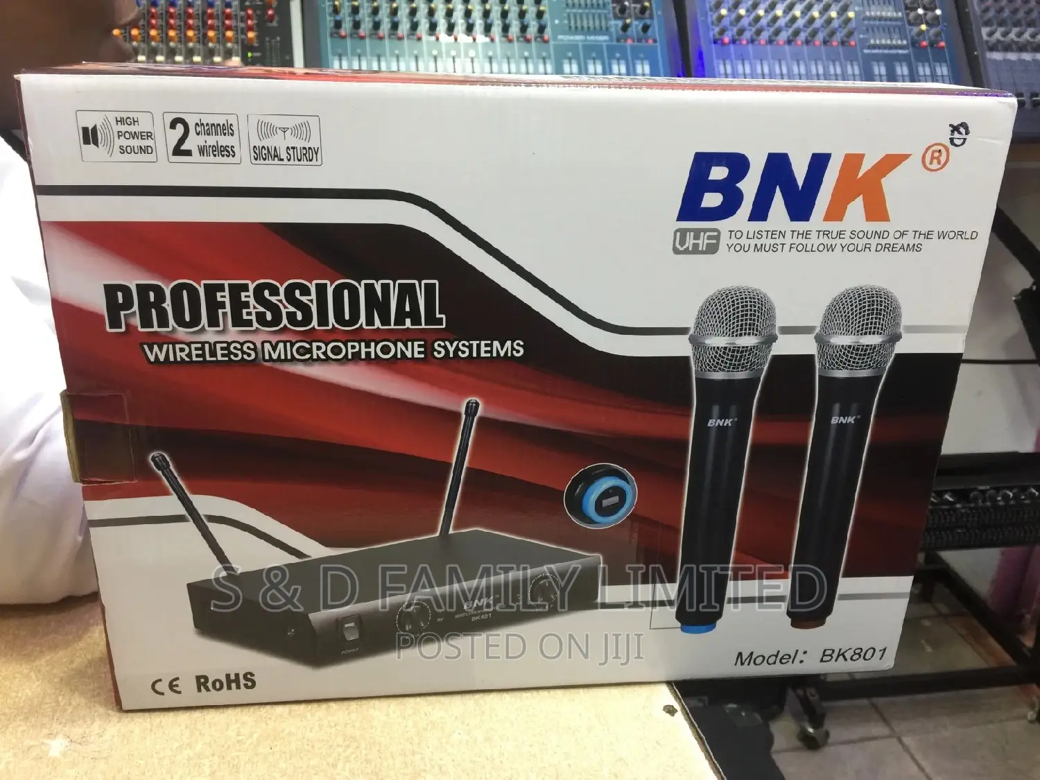 BNK 801 Wireless Microphone