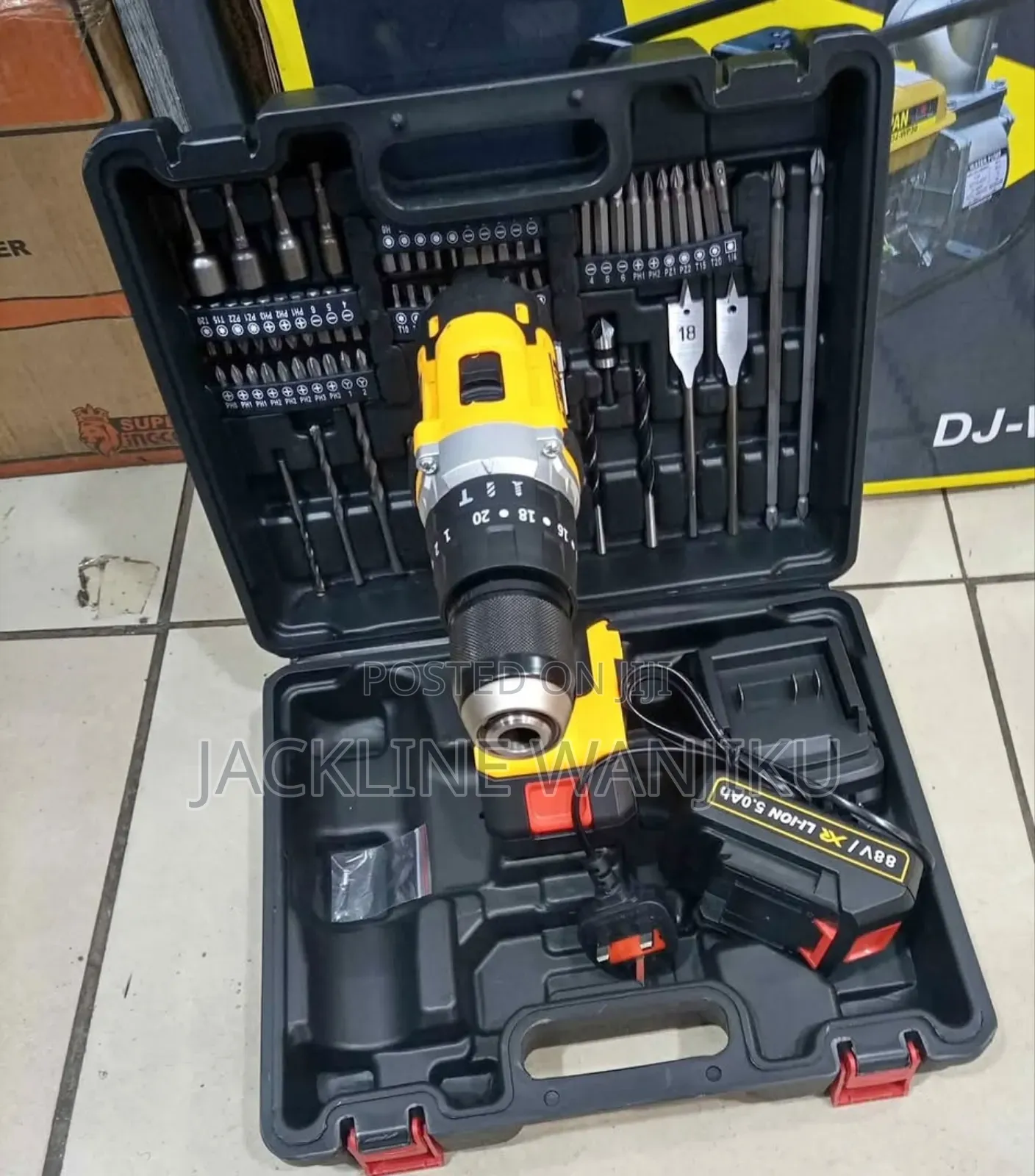 Dewalt Cordless Drill With Harmer,/ Rechargeable Dewalt Drill 88v