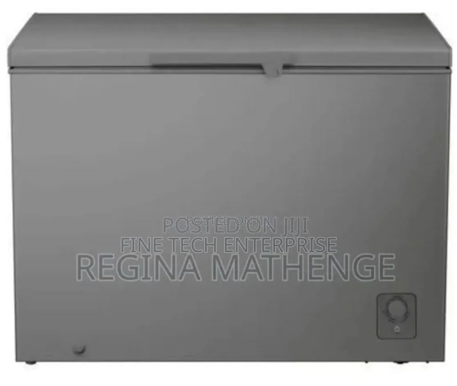 Hisense Chest Freezer 297litres Grey Glass Slider