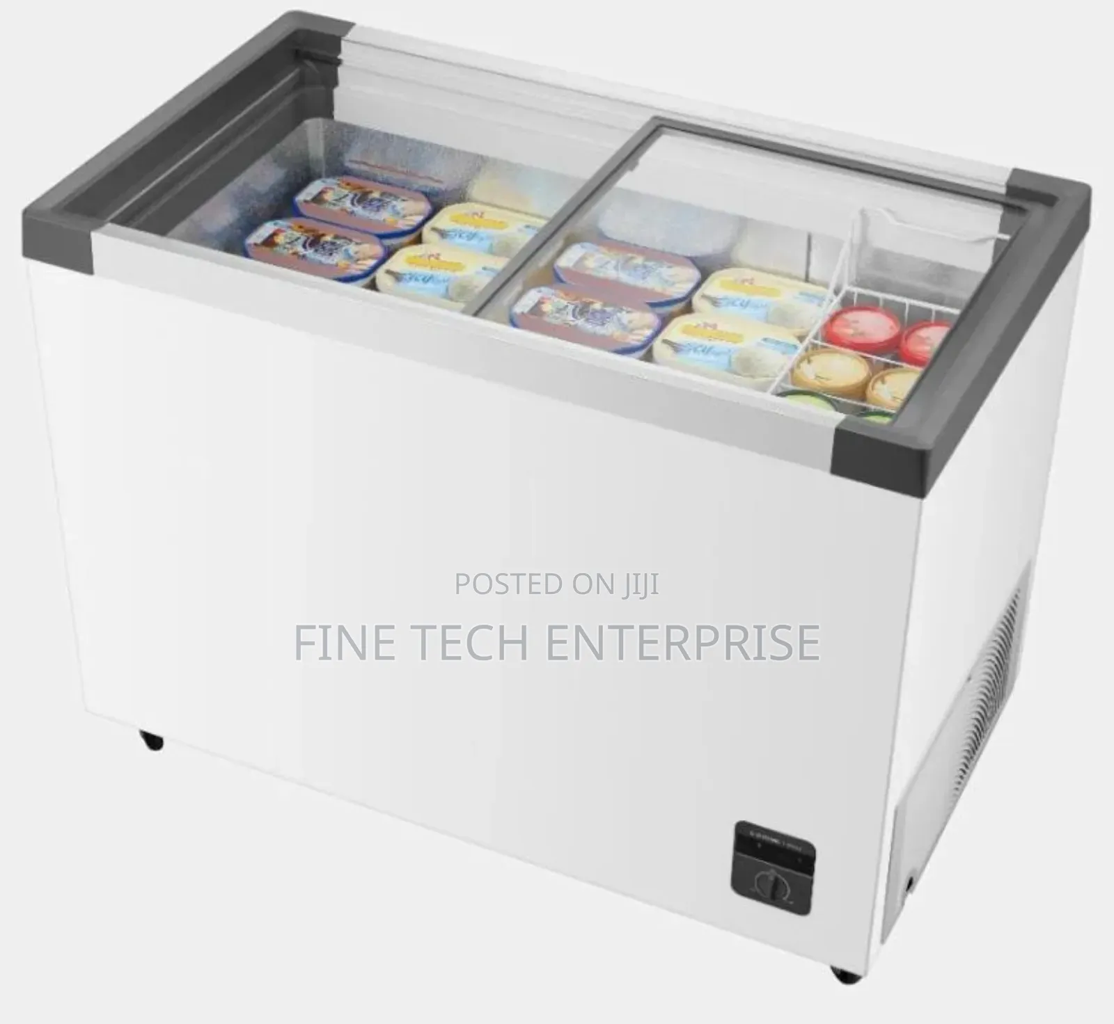 Hisense Chest Freezer 301litres Glass Door