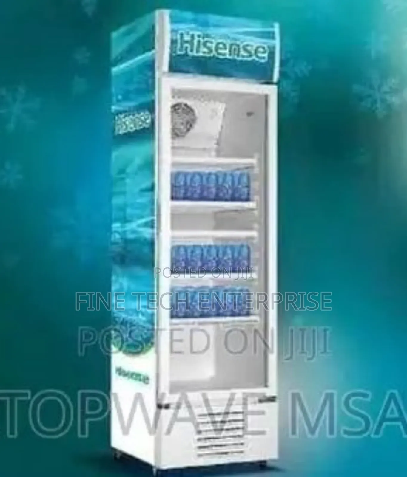 Show Case 192 Litres Glass Door With Lock