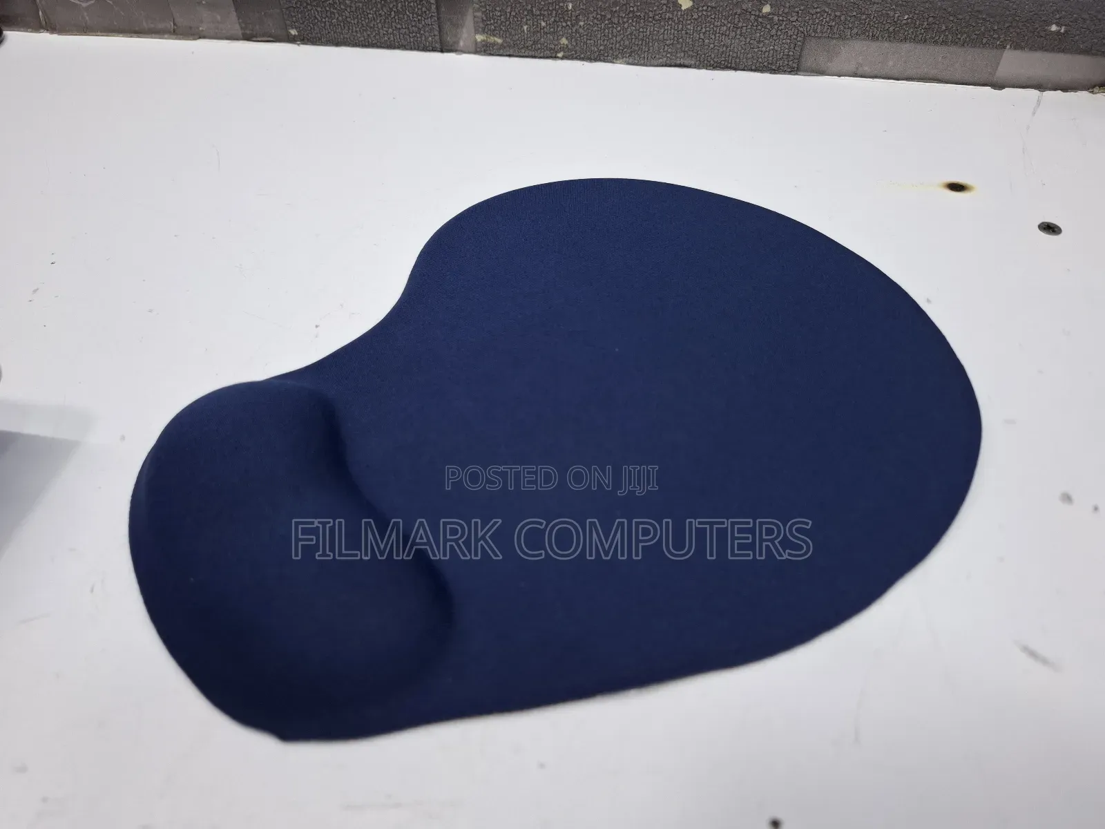Comfortable Mouse Pad With Gel Wrist Support F-02 ( Blue)