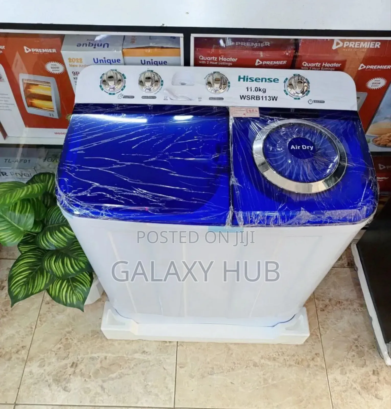 Hisense Twin Tub Top Load Semi Automatic Washing Machines
8.5kgs