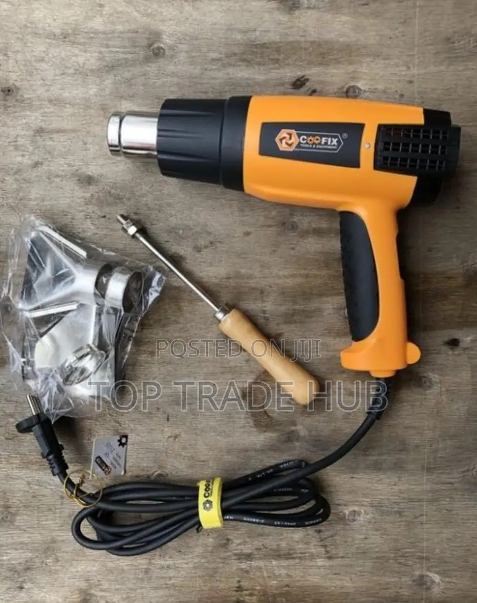 Coofix 2000w Heat Gun – 500°C, 500l/Min