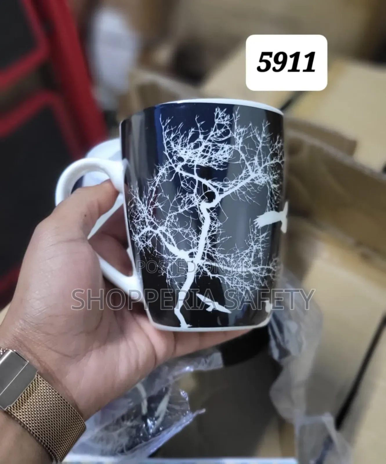 Short Tree Mugs