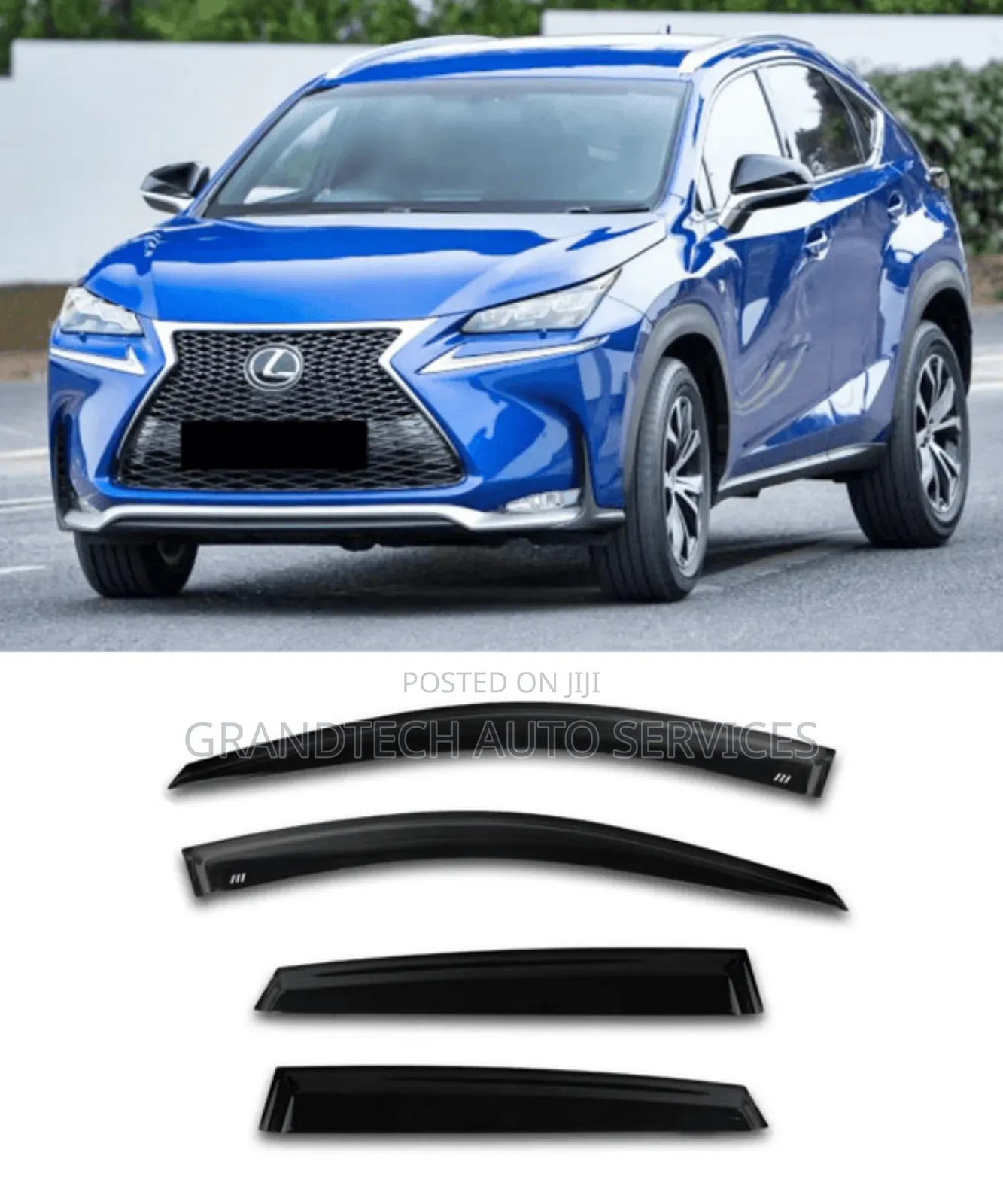 Lexus Nx 200/300  2014-2022 Windbreakers