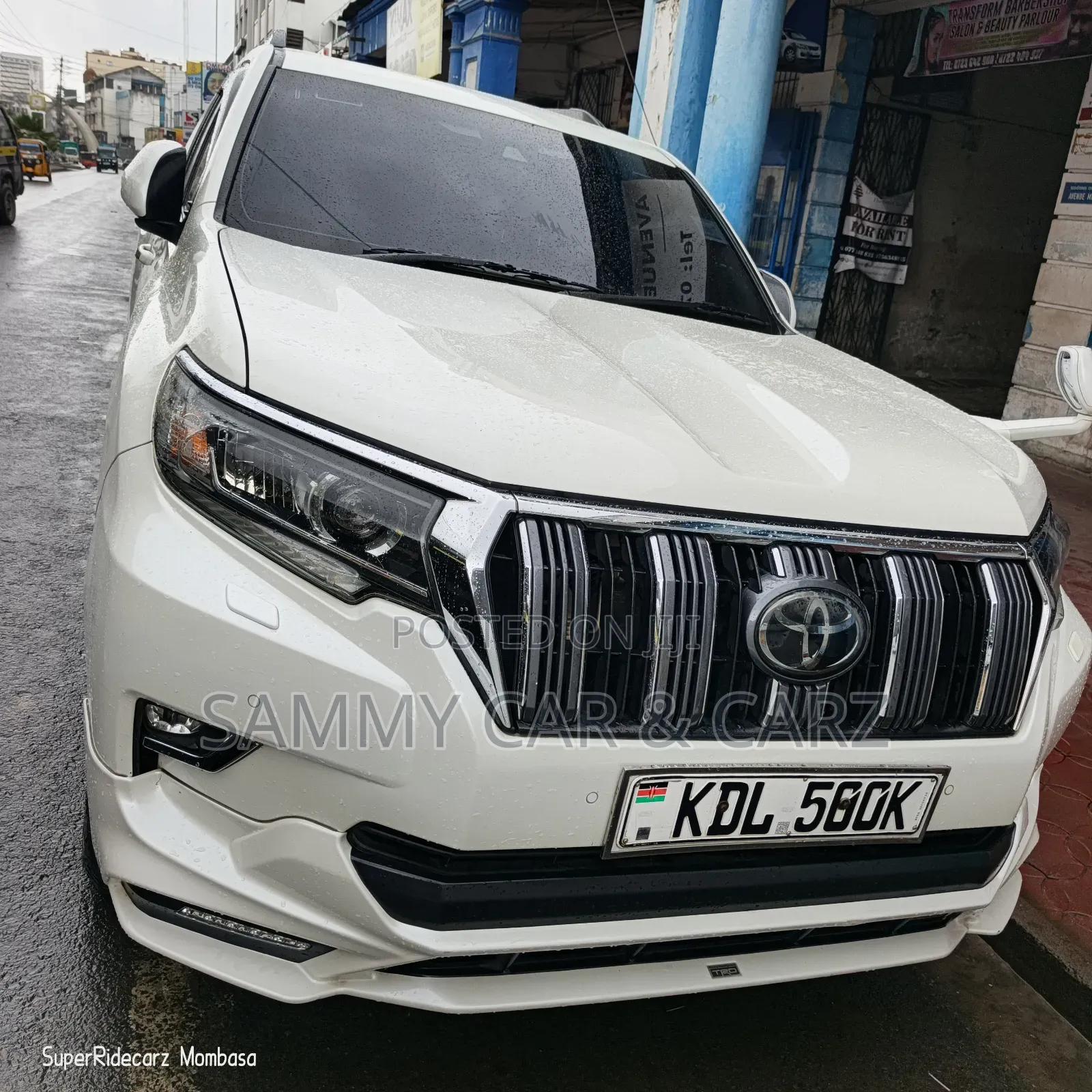Toyota Land Cruiser Prado 2.8 2018 White