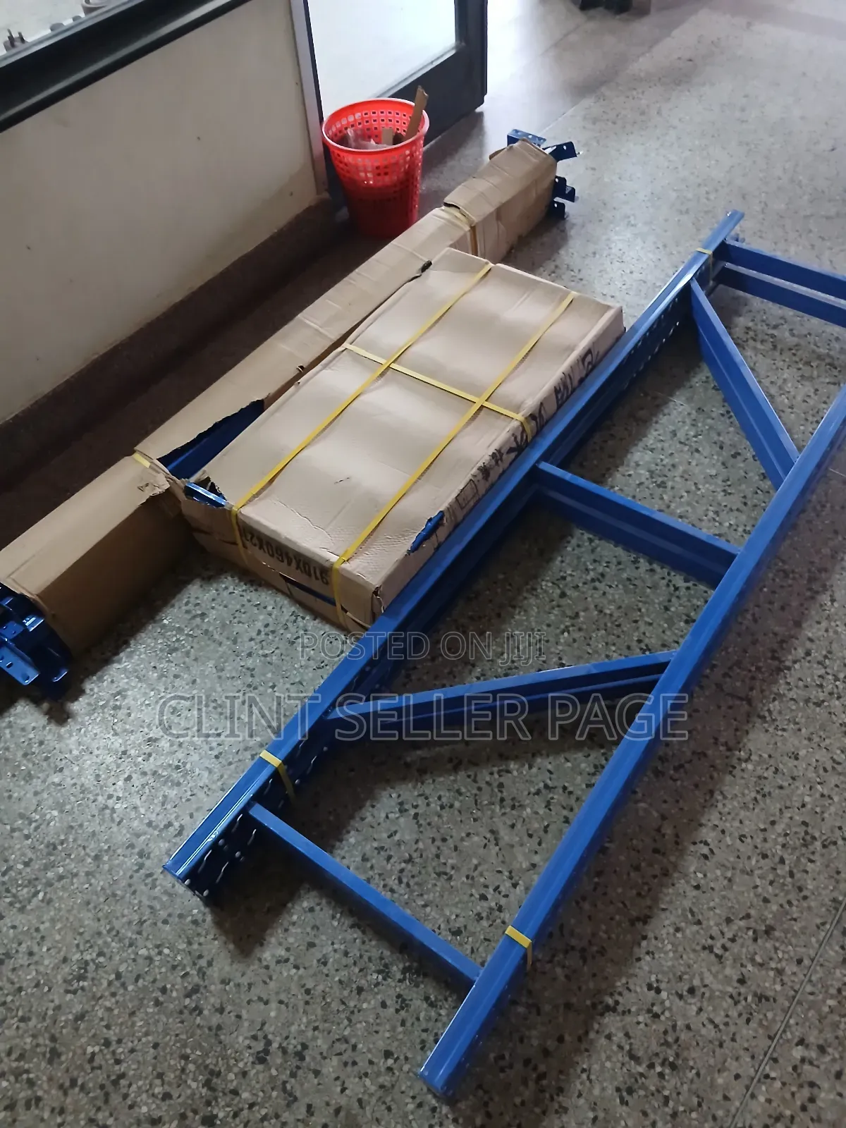 Industrial Shelves (Blue)