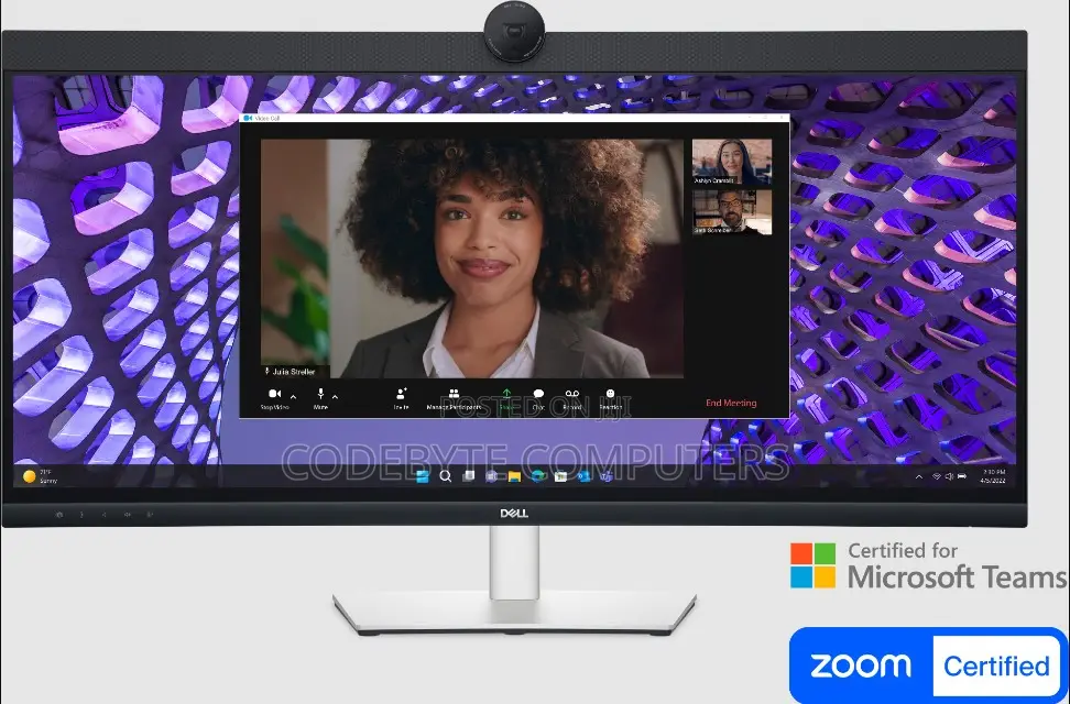 Dell P3424web 34 Curved Video Conferencing Monitor