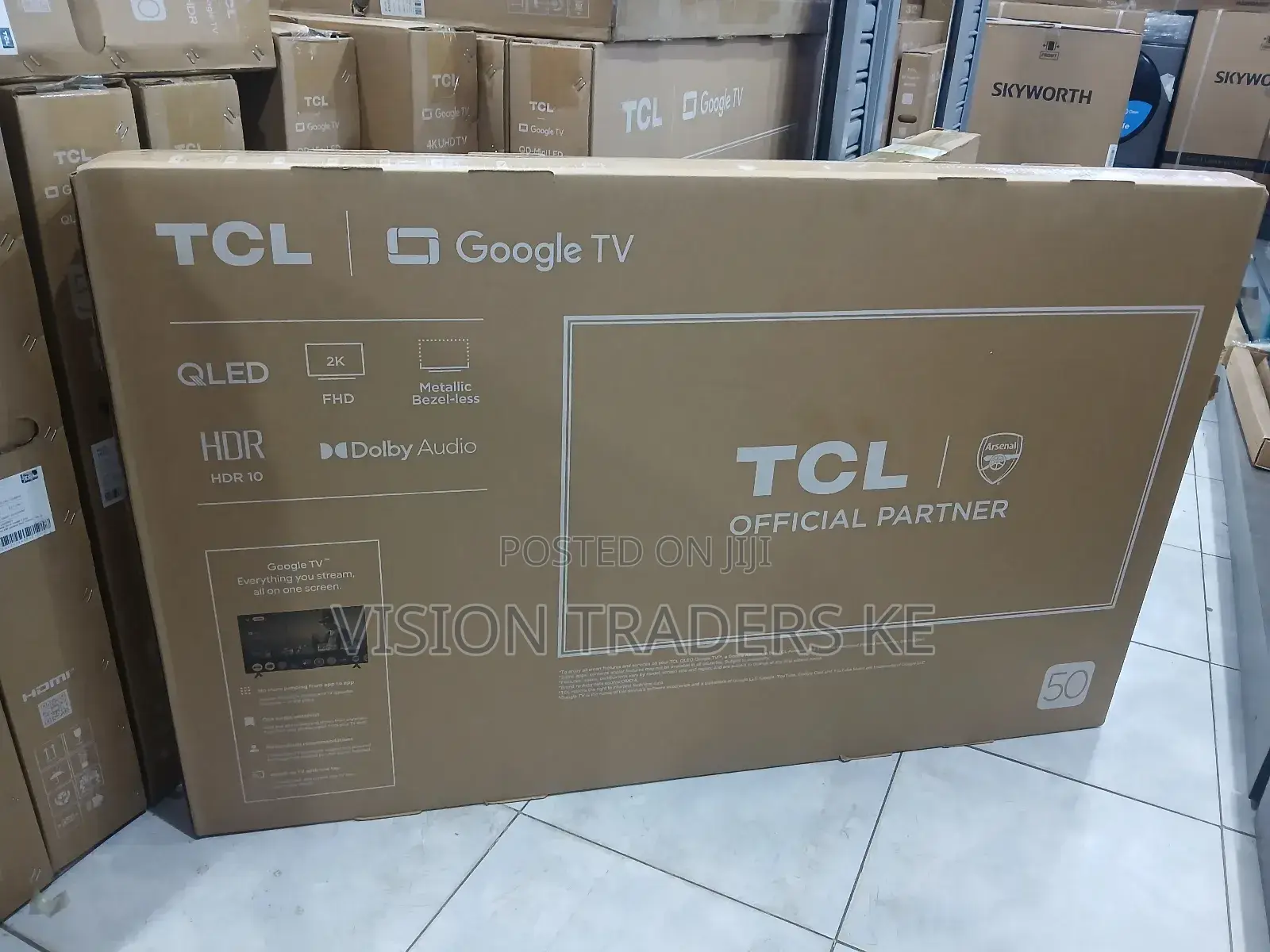 TCL 50 Inches Qled Smart Google Tv