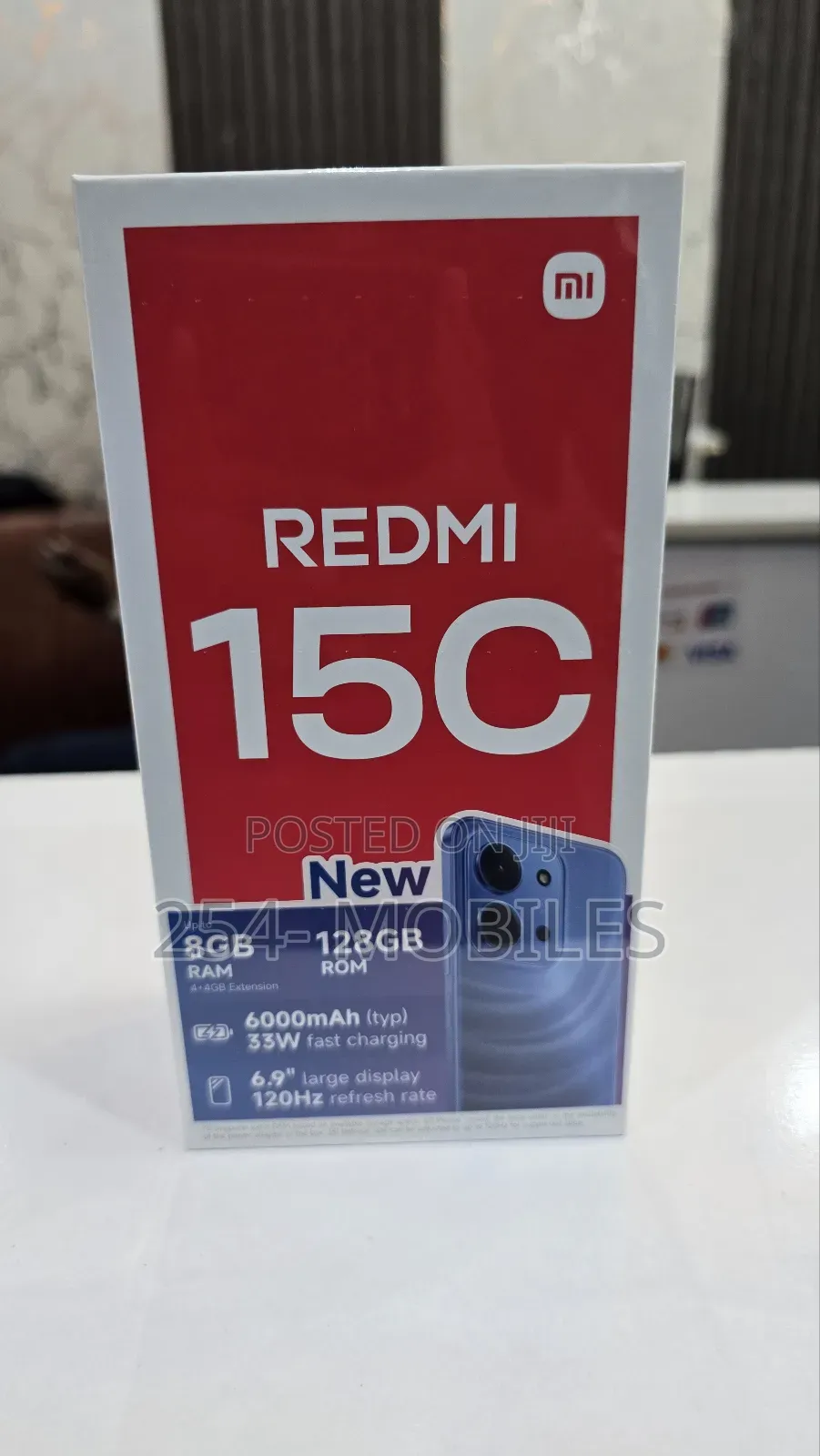 New Xiaomi Redmi 15C 4G 128 GB Black