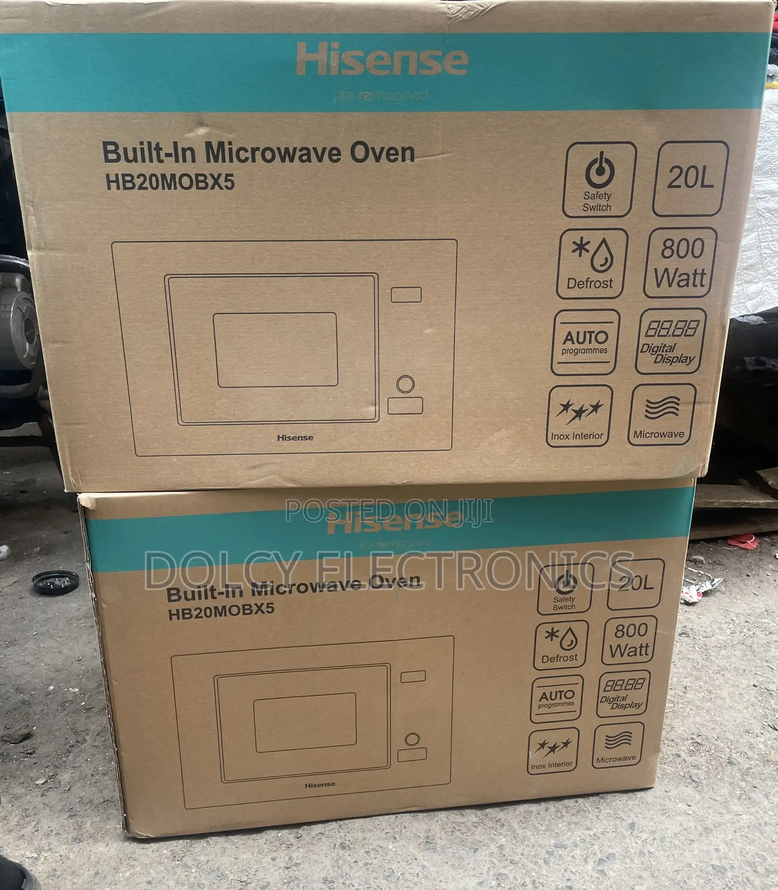 Hisense 20l Built-in Microwave Hb20m0bx5