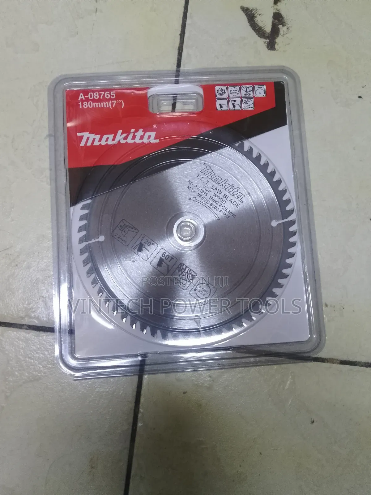Makita 7" TCT Blade/ 7"Wood Blade