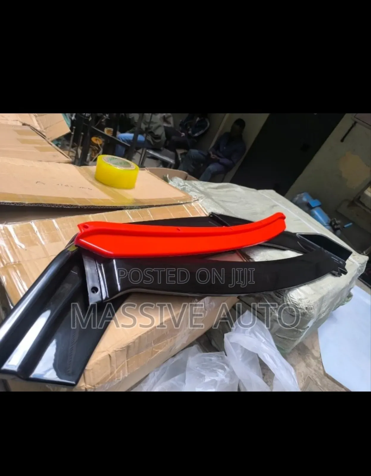 Front Car Bumper Lip/ Universal Car Front Bumper Lip