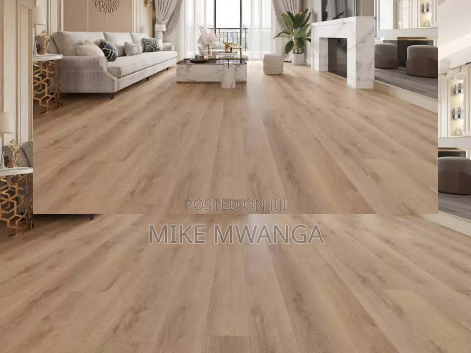 Brown SPC Flooring