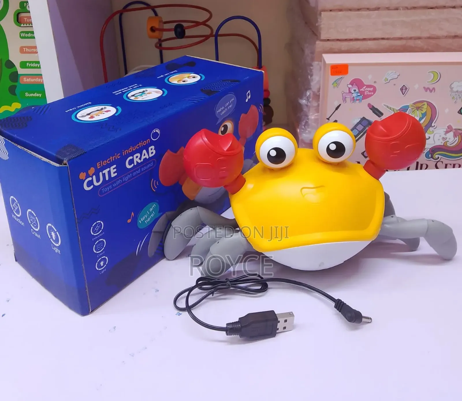 Crawling Crab Octopus Toy