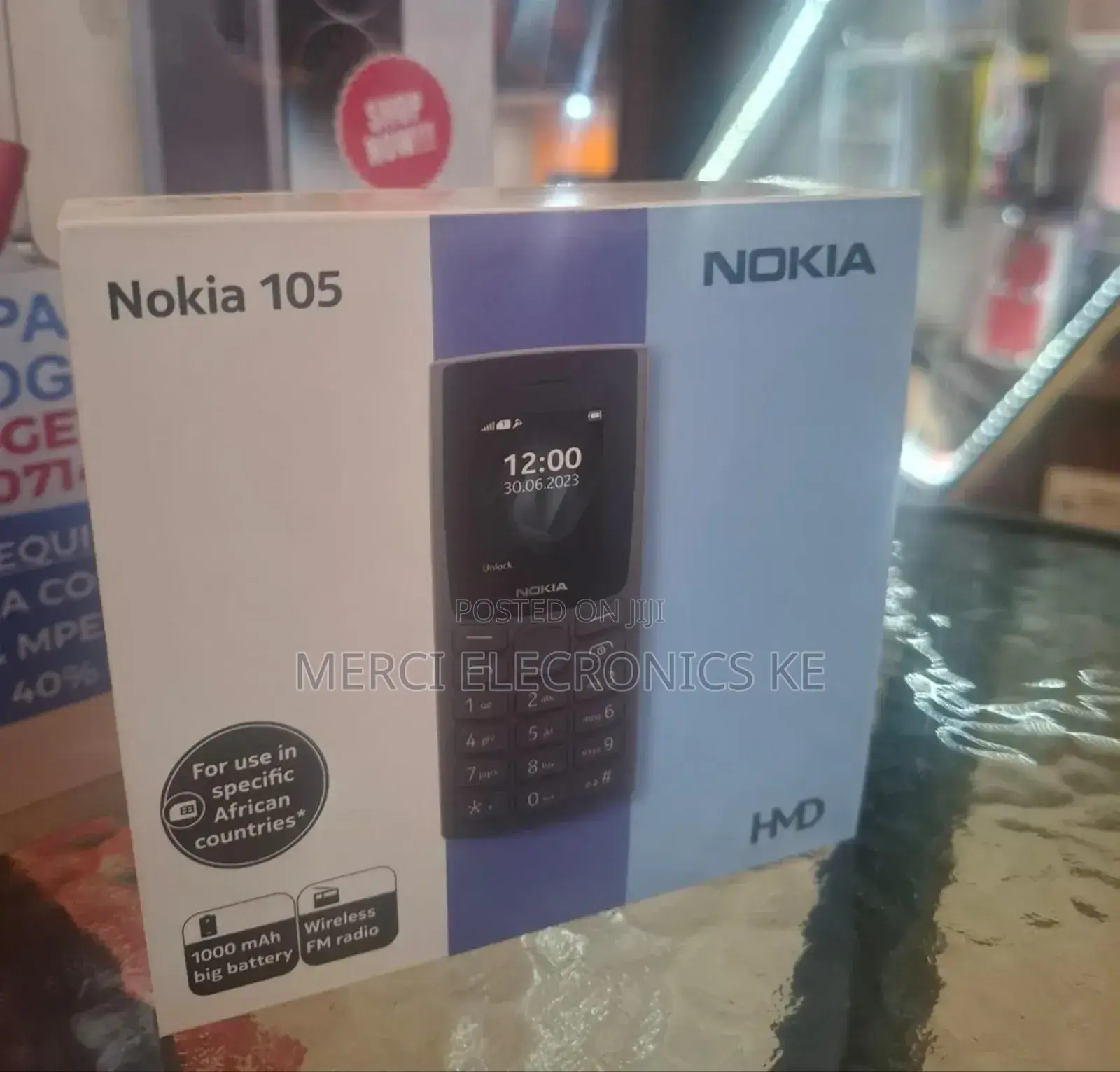 New Nokia 105 Black