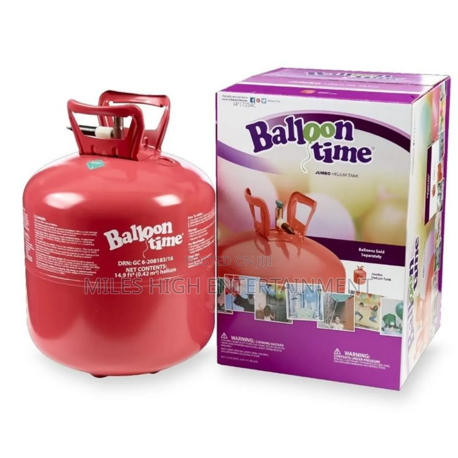 Helium Balloon Tank 30 Balloons