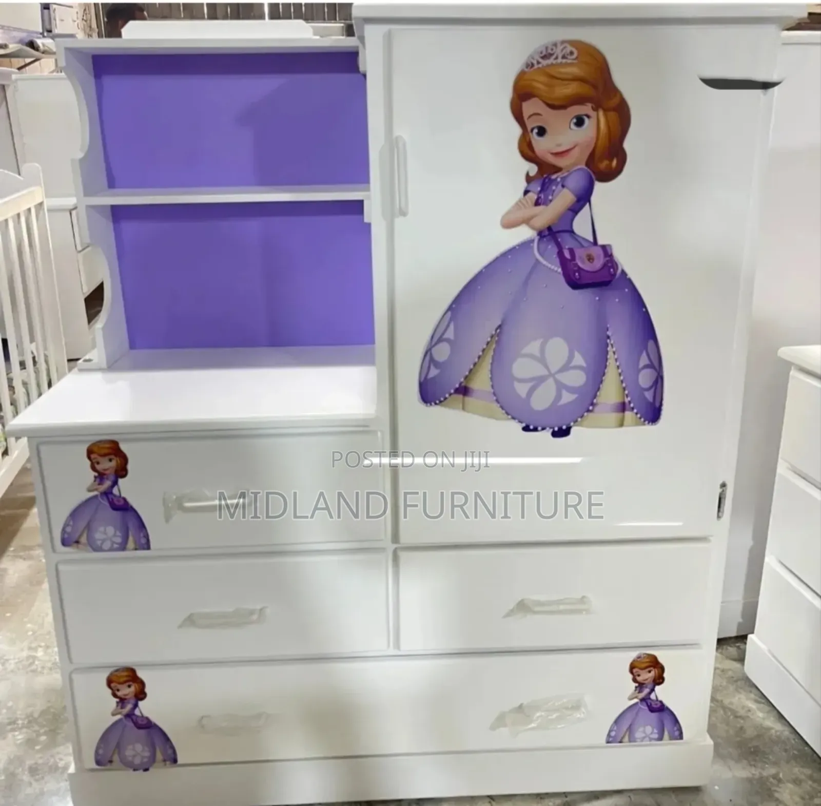 Kids Wardrobe With Drawers / Kids Cupboard / K