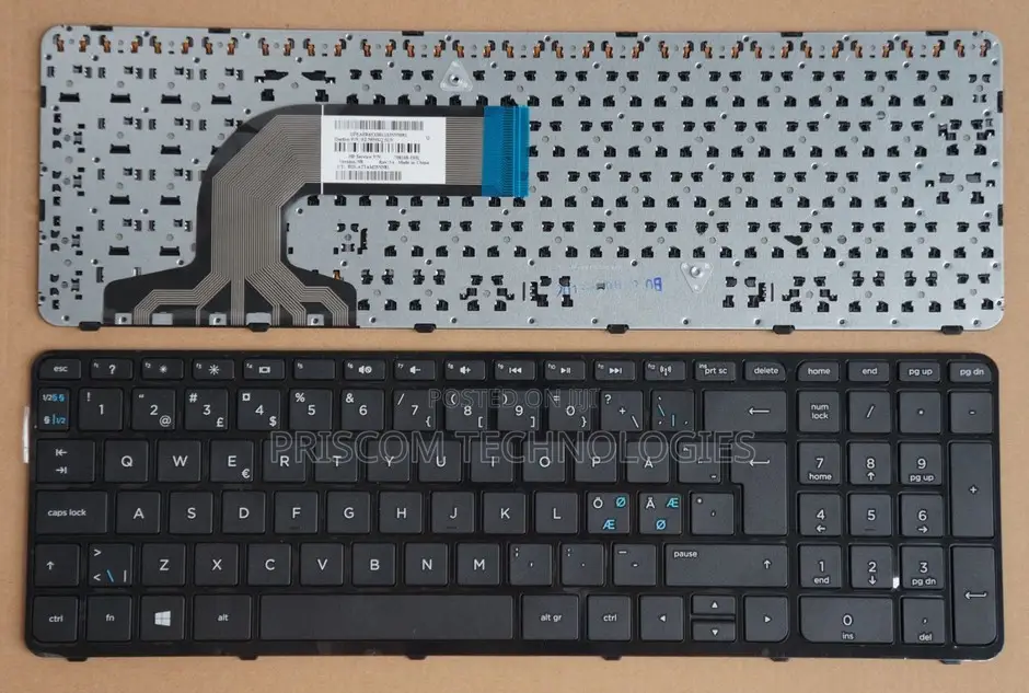 Keyboard With Frame For Hp Pavilion 15 15-s 15-e 15-g 15-n 15-s Series
