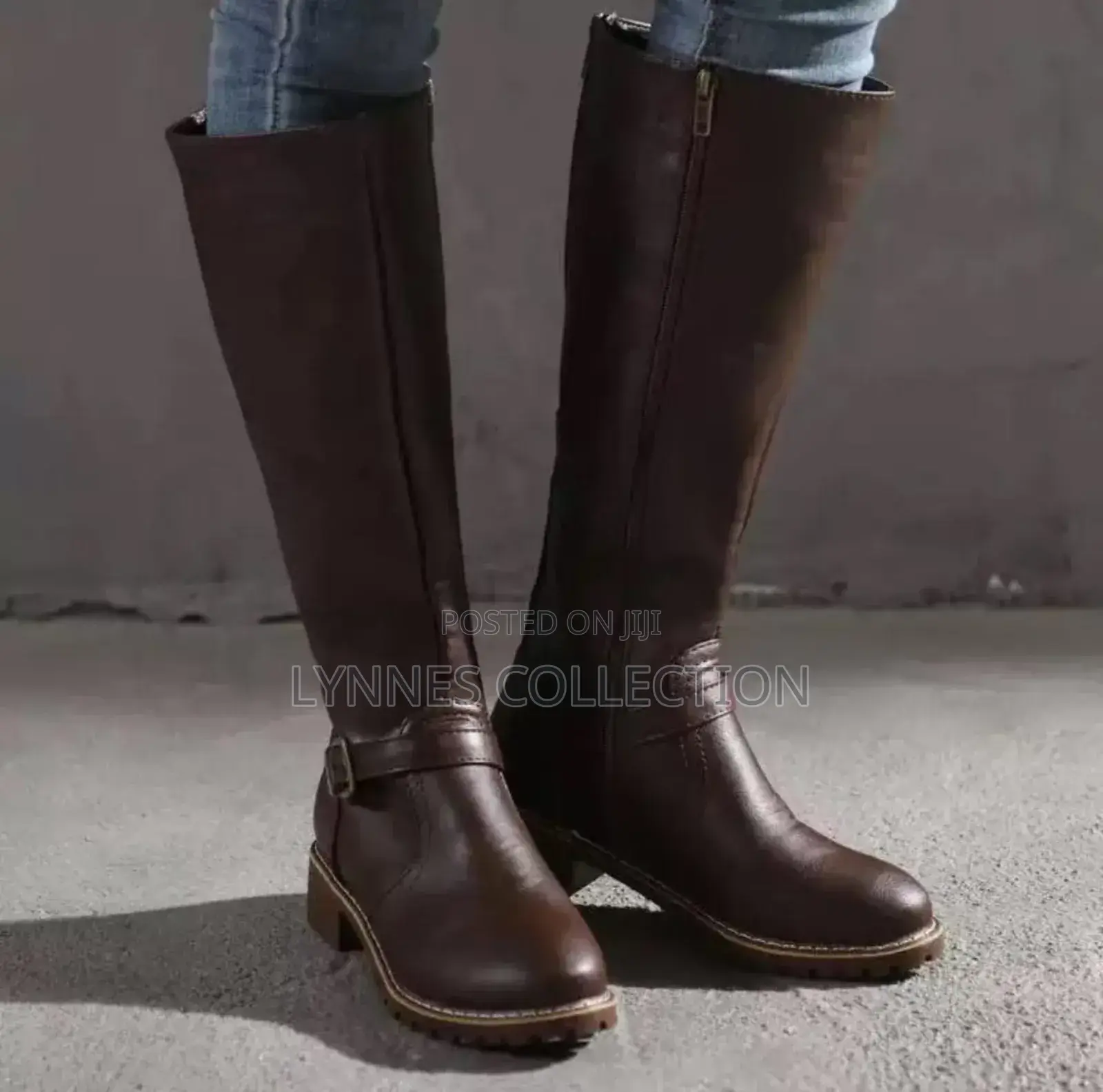 Ladies Long Boots " Cofee Brown",Cofee Brown Long Booots Sizes 36-43