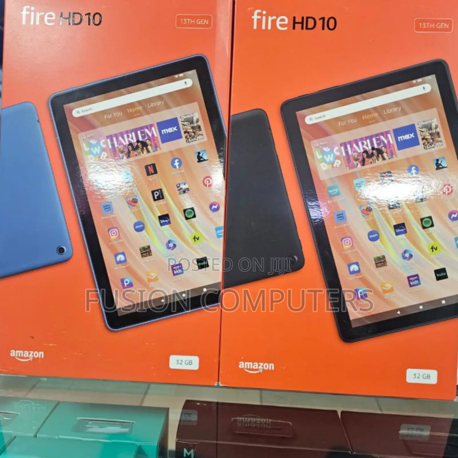 New Amazon Fire HD 10 32 GB Silver