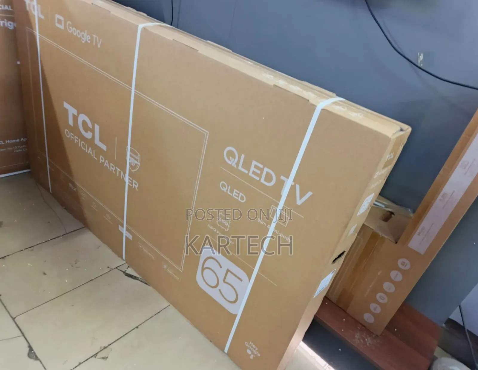 TCL 65" Qled Tv 65t6c – Uhd, Slim Bezel, Google Assistant