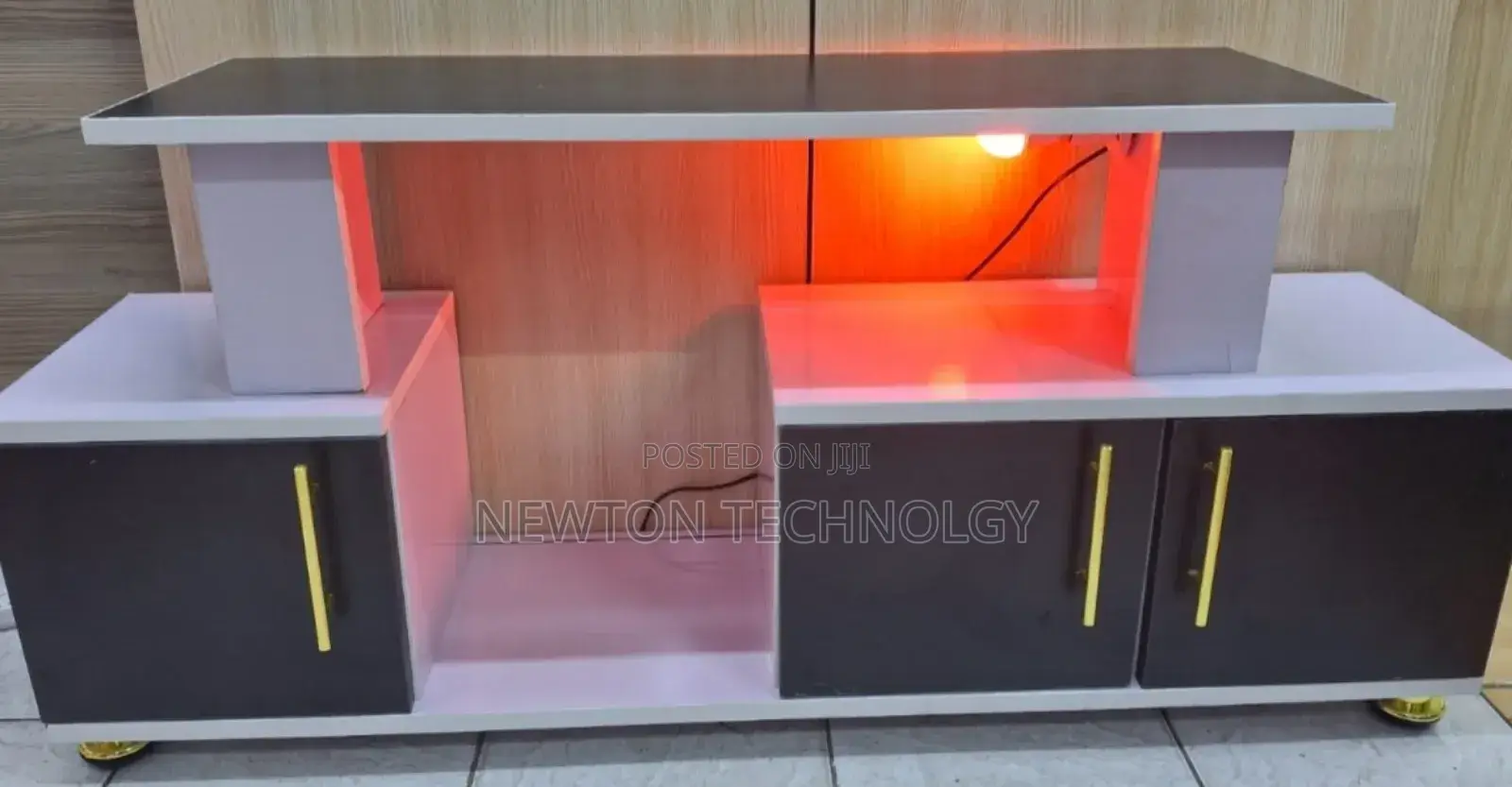 Istanbul 2 Modern Tv Stand With Led Lights Now Available