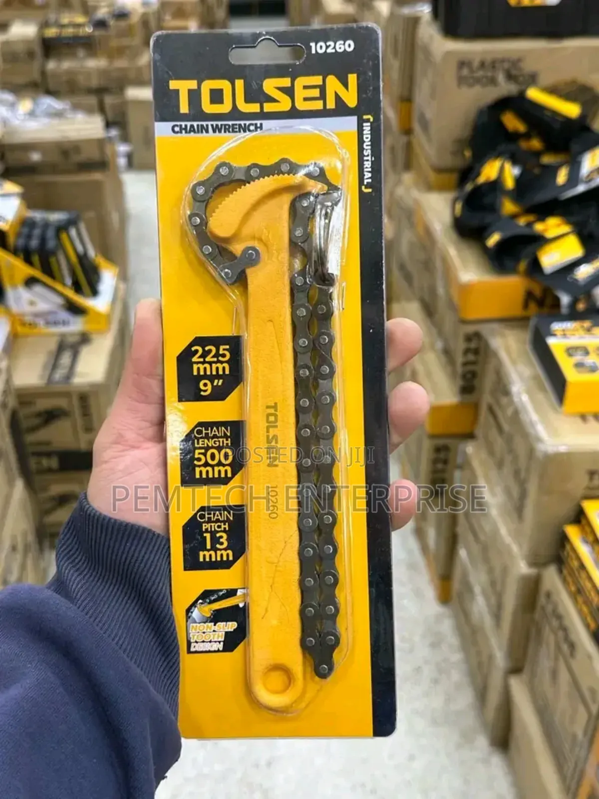 Tolsen 9" Chain Wrench (Industrial Model Number 10260