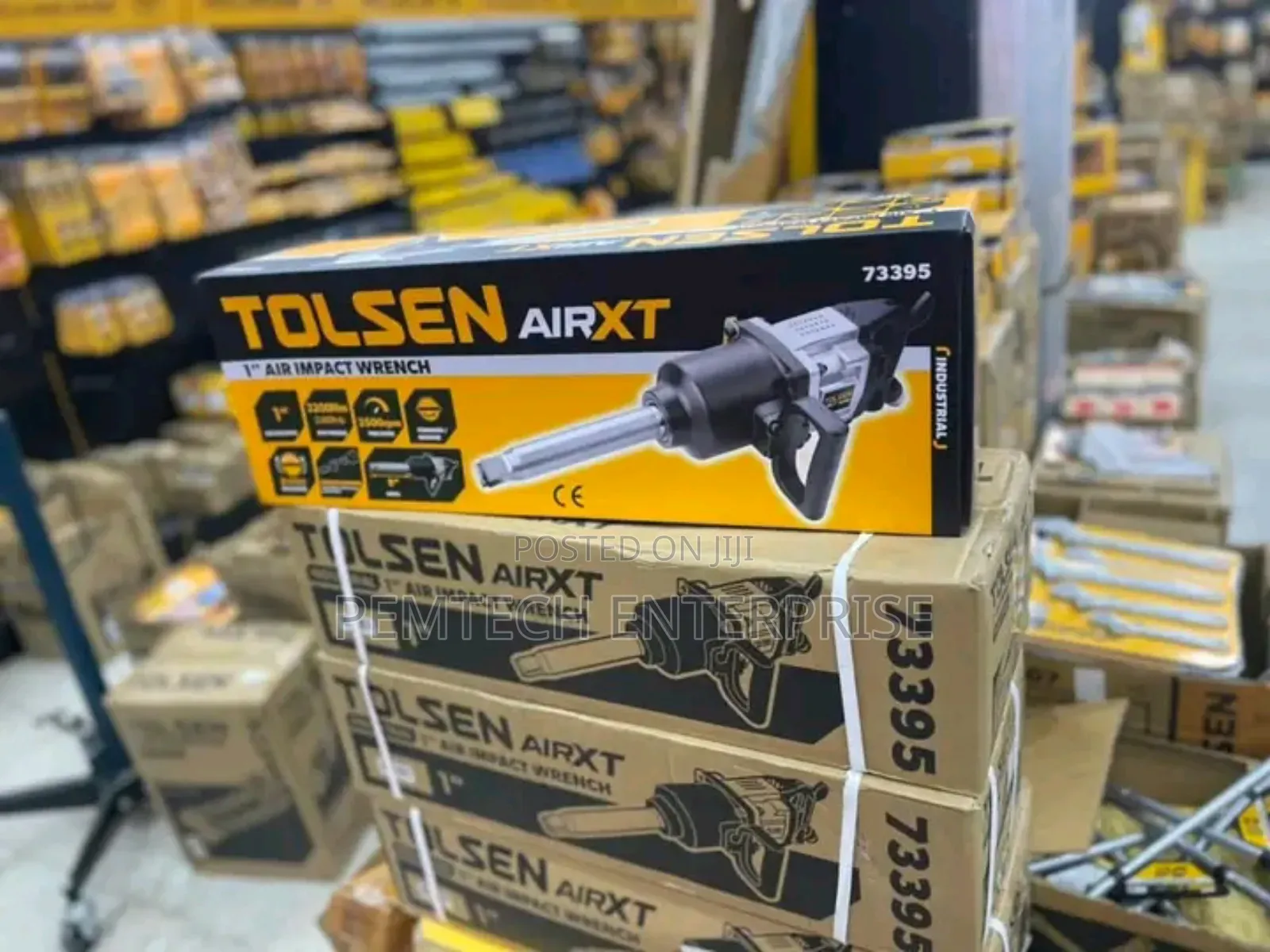 Tolsen 1′′ Air Impact Wrench, Model Number 73395