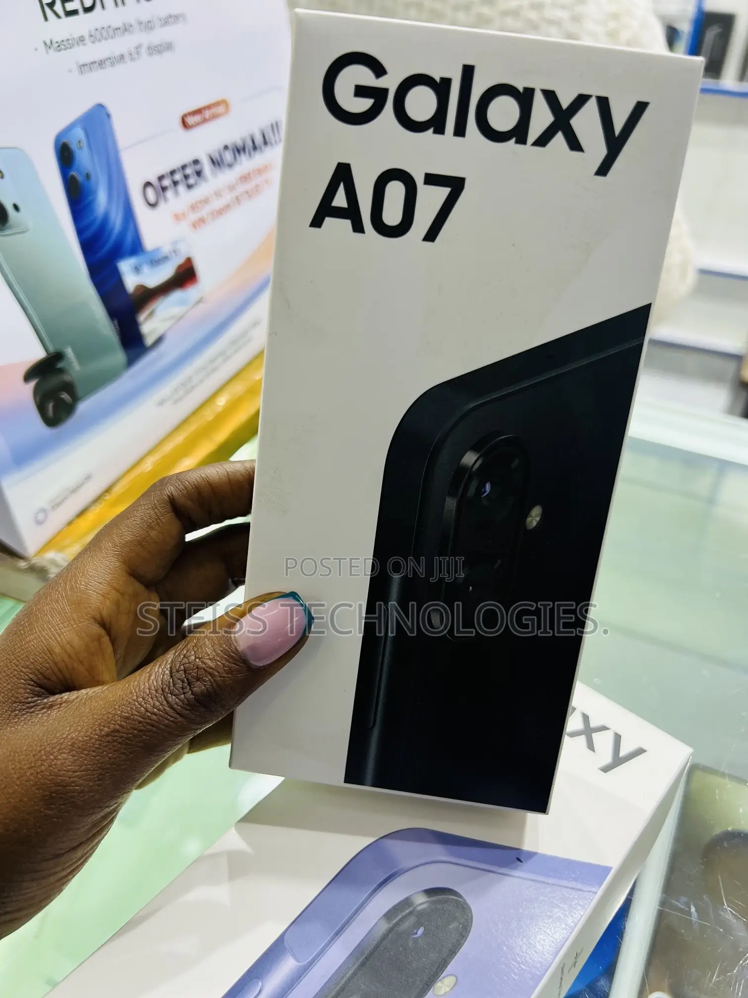New Samsung Galaxy A07 4G 128 GB Black